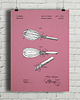 plakaty Plakat Trzepaczka kuchenna - patent techniczny