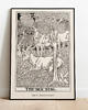 plakaty Plakat vintage szkic deer - JELENIE
