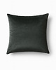 poduszki gładkie Grafitowa poszewka dekoracyjna z weluru