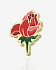 przypinki Pins "Róża"