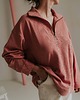 bluza bez kaptura damska Bluza Hugs, coral rose