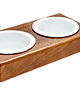 dla zwierząt różne Miska dla psa Duo Ceramic Amber
