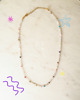 chokery Choker z labradorytu i kamieni