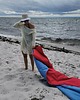 koce i narzuty Wodoodporna mata plażowa Blue Red
