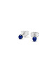kolczyki srebrne Kolczyki sztyfty lapis lazuli 3mm  srebro 925