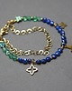 bransoletki z kamieni naturalnych Lapis lazuli and green onyx - Szlachetna kolekcja