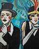 obrazy Obraz do salonu portret cabaret liza Minnelli money