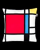 poduszki, poszewki - różne Mondrian