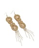 kolczyki soutache Beżowe kolczyki sutasz - kolekcja Glamour