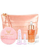 do twarzy - inne Miss CRYSTALLOVE Set Pink - bańki do twarzy + serum z kwarcem + wacik + kosme