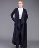 płaszcze damskie Navy flow coat