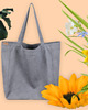 torby na ramię Lazy bag torba grafitowa na zamek / vegan