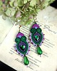 kolczyki soutache Kolczyki sutasz Tajemniczy Ogród