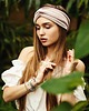opaski do włosów Powder Pink Velvet Turban - Opaska