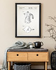 plakaty Kawiarka - patent - plakat 50x70 cm