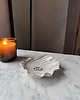 pojemniki na biżuterię Podstawka na Biżuterię Palo Santo Ceramiczna Muszelka Perłowa Biala