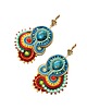 kolczyki soutache Sutaszowe kolczyki QUERETARO