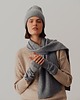 rękawiczki damskie Mitenki Merino & cashmere szare
