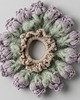 gumki do włosów Wełniana tulipankowa scrunchie