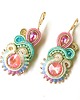 kolczyki soutache Sutaszowe kolczyki MERIDA _ kolekcja 2025