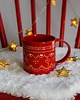 kubki Ceramiczny kubek w świąteczne wzory