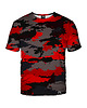 t-shirty męskie Męski T-shirt DR.CROW Moro Red