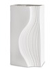wazony Wazon porcelanowy 35x17x12 cm PRINCIPE biały