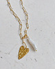 złote naszyjniki Naszyjnik Heart Chain
