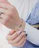 bransoletki z kamieni naturalnych Bransoletka Zodiac - Wodnik - Opal Szafir Turkus Topaz Akwamaryn