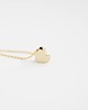 złote naszyjniki 16k Gold Plated Heart Necklace