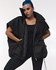 kamizelki damskie Kamizelka bomber oversize czarna