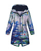 kurtki damskie Kurtka parka damska -LILIE WODNE (Claude Monet)