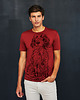 t-shirty męskie German Spaniel Men's T-shirt marsala