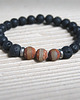 biżuteria męska Męska bransoletka :: TALIZMAN :: tibetan agate