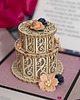 kartki scrapbooking Pamiątka ślubu, exploding box, kartka 3d na wesele cytryny