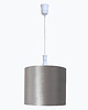 lampy do pokoju dziecka Lampa wisząca szara velvet
