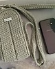 etui na telefon Torebka - case na telefon Phases, szałwia