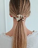 gumki do włosów Gumka jedwabna, scrunchie, vinateg bloom MINI