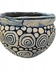 doniczki Doniczka Ceramiczna Handmade Morska Bryza. Doniczka Ręcznie Robiona