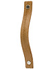 gałki do mebli Skórzany uchwyt meblowy COLORISO TAN WOOD