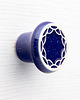gałki do mebli Gałka do mebli ciemnoniebieska nakrapiana, wz.4