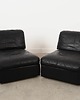 sofy i szezlongi Sofa modułowa skórzana, włoski design, lata 70, produkcja: Włochy