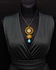 wisiory Wisior Trzy Kamienie- soutache