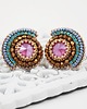 kolczyki swarovski Kolczyki Swarovski Wachlarze pinky