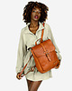 plecaki Miejski plecak skórzany w stylu old look handmade leather brąz