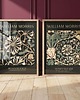 grafiki i ilustracje DWA PLAKATY William Morris kwiaty botaniczne obrazy