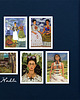 kartki okolicznościowe - wydruki Zestaw Kartek FRIDA KAHLO - Set 5 szt