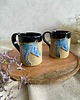 kubki Kubek ceramiczny ręcznie lepiony KOŃ