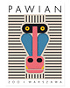 plakaty Plakat Pawian, Zoo Warszawa