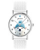 zegarki unisex Zegarek - Miś polarny - silikonowy, biały